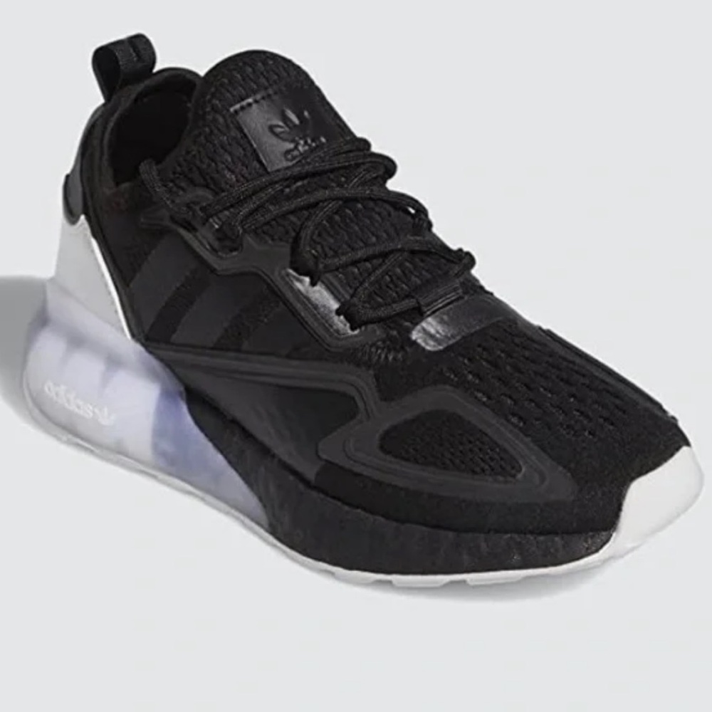 Adidas ZX 2k boost J black & White Brand New‎ Big Kids Size 7